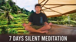 I Lived at a Silent Meditation Retreat for a Week