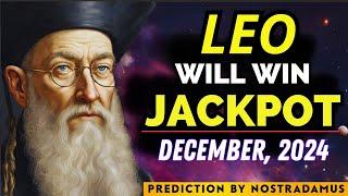 Nostradamus Predicts Leo Will Win Big and Get Rich in December 2024