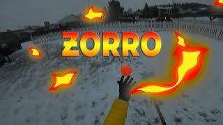 Zorro freestyle floorball #13 - Zorro in the SNOW! - Accufli | Tobias Vermund