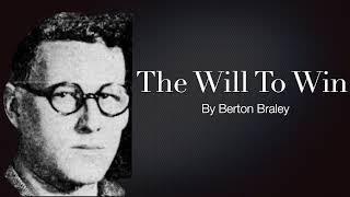 The Will to Win By Berton Barely