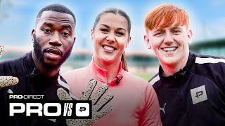 ANGRY GINGE AND MARY EARPS TAKE ON HARRY PINERO IN GOAL???  | PRO VS PRO:DIRECT 