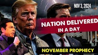 Hank Kunneman PROPHETIC WORD[NATION DELIVERED IN A DAY: NOVEMBER PROPHECY] Powerful Nov 3, 2024