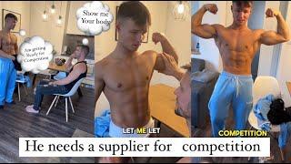 I sponsored 18 y.o bodybuilder for his competition @slavicboyxof