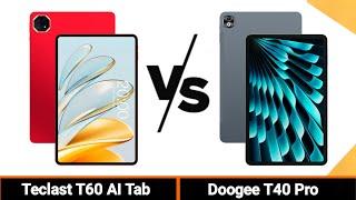 Teclast T60 AI VS Doogee T40 Pro | AI-Powered Tablet