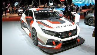 HONDA CIVIC TYPE R TCR RACING CAR JAS MOTORSPORT NEW MODEL 2018 WALKAROUND