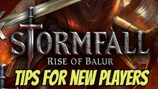 Stormfall : Rise of Balur  - TOP 5 Tips for New players (iOS Gameplay)