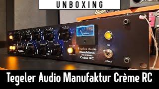Tegeler Audio Manufaktur Crème RC | Unboxing | Lobo's Place