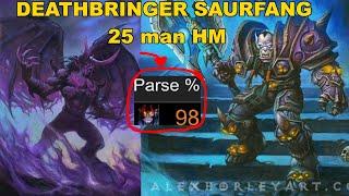 Deathbringer Saurfang 25 HM - 98% log Demonology Warlock | WotLK Classic