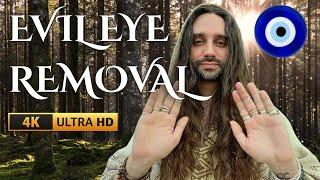 Remove Evil Eye in 4K  ASMR Reiki Energy Cleanse for Jealousy, Curses & Toxic Energy