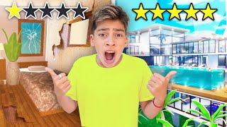 1 Star VS 5 Star Hotel Challenge!!