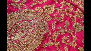 AR-259 Elegant Designer Saree || Zari Work || Stone Work || Arang Saree