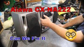 Aiwa Model CX-NA222 CD Changer and Stereo / Will Not Read Discs & Other Problems / Can We Fix It