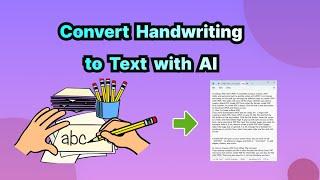 How to Convert Handwriting to Text with AI (Mobile and Desktop) - UPDF AI