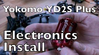 Yokomo YD2S Plus Part 2 Electronics Install- Trackstar!