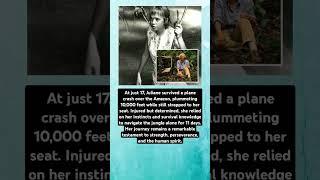 Surviving the Impossible: Juliane’s 10,000-Foot Fall and 11 Days in the Amazon