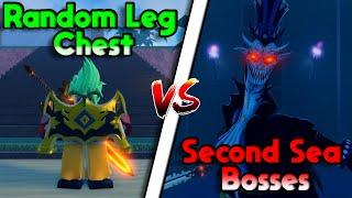 [GPO] Random Legendary Chests Vs All Second Sea Bosses