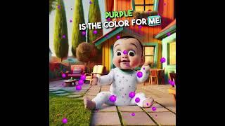 Purple Color Song with Baby Bonk! | Fun and Educational Color Song for Kids