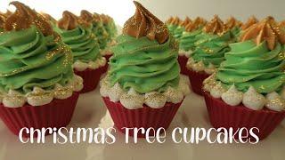 Christmas Tree Cupcakes | A 2020 Christmas Holiday Soap