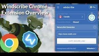 Setup Windscribe VPN for Chrome