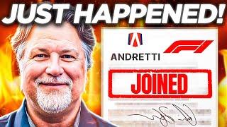 Andretti's INSANE NEW DEAL to Join F1 Just Got CONFIRMED!