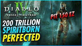 BEST Spiritborn Build Perfected End Game Guide - Diablo 4 Vessel of Hatred