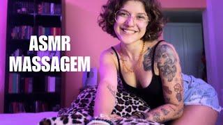 ASMR ~ Massagem nas costas SUPER relaxante