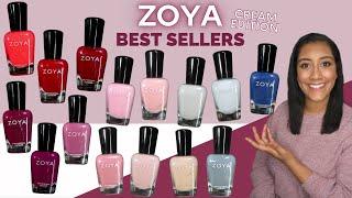 Zoya’s Best Selling, Most Popular Creams │ Live Swatch, Review, and Comparisons │Polish with Rae