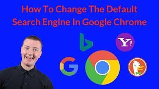 How To Change The Default Search Engine In Google Chrome