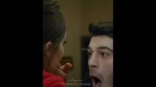 hayat bite murat finger  | hande erçel burak deniz | hayat murat funny scene  ask laftan anlamaz