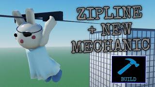 Advanced Zipline Event in Piggy Build Mode (Build Mode Tricks & Tips)