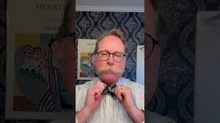 How to tie a bow tie.