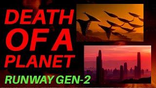 AI Film | Death of a Planet | Sci Fi Short | Runway Gen 2