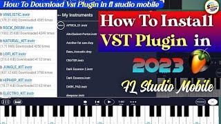 How To Install Vst Plugin in fl studio mobile || Fl studio mobile ka all plugin download kasse Karen