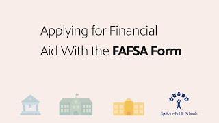 Applying for financial aid with FAFSA form.