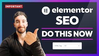 Do this to improve SEO for Elementor Websites