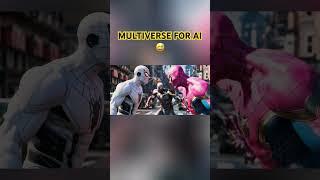 AI CREATE NEW MULTIVERSE #epic #ai #artificialintelligence #future #cool #spiderman #multiverse