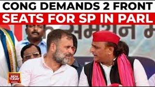 Congress Demands Two Front Row Seats For Samajwadi Party In Parliament | SP-Congress Seat War