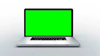 Laptop  Animation Green Screen