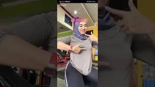 Miuuu Hijab Live Bigo Workout