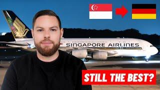 How Good is SINGAPORE AIRLINES Now? (A380 Economy Review)