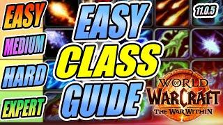 Easy Class for New Player Tier List The War Within 11.0.5 World of Warcraft Beginner Guide Wow Spec