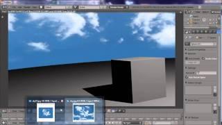 Blender 2.57 Tutorial: Making a Skydome