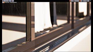 Unreal Engine 4 Arch-viz Tutorial Course  part 4-1 Material Glass and Steel