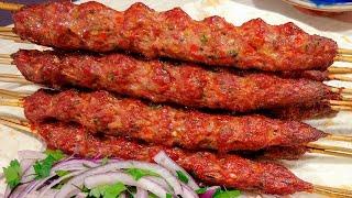 Турецкий кебаб, адана кебаб, adana kebab . Домашний турецкий кебаб.