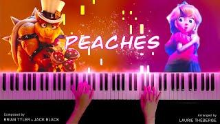 Jack Black - Peaches (Piano Version) The Super Mario Bros. Movie