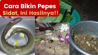 Full Video | Cara Bikin Pepes Sidat | Hasil Mancing Sidat/Julit langsung di masak @jungwischannel