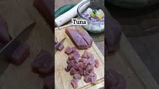 How to Make Tuna Kinilaw #shorts