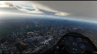 X-Plane 12 | Glider Flight In Bad Weather