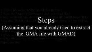Tutorial: A Solution to GMAD Extractor ''Specific Archive is Invalid'' Error (Garry's Mod)