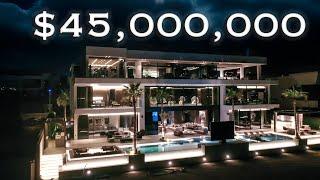 Touring a $45,000,000 EXPENSIVE BATMAN Inspired MANSION - Billionaires Row